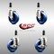 Service Caster 4 Inch 316SS Solid Poly Swivel 1-1/8 Inch Expanding Stem Caster Brake SCC, 2PK SCC-SS316EX20S414-SPUS-2-TLB-2-118 - alternate 5